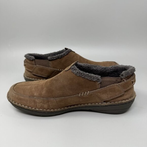 Teva Kiru Beluga Women’s Lined Slip On Clog Size 8 Brown - Picture 2 of 9